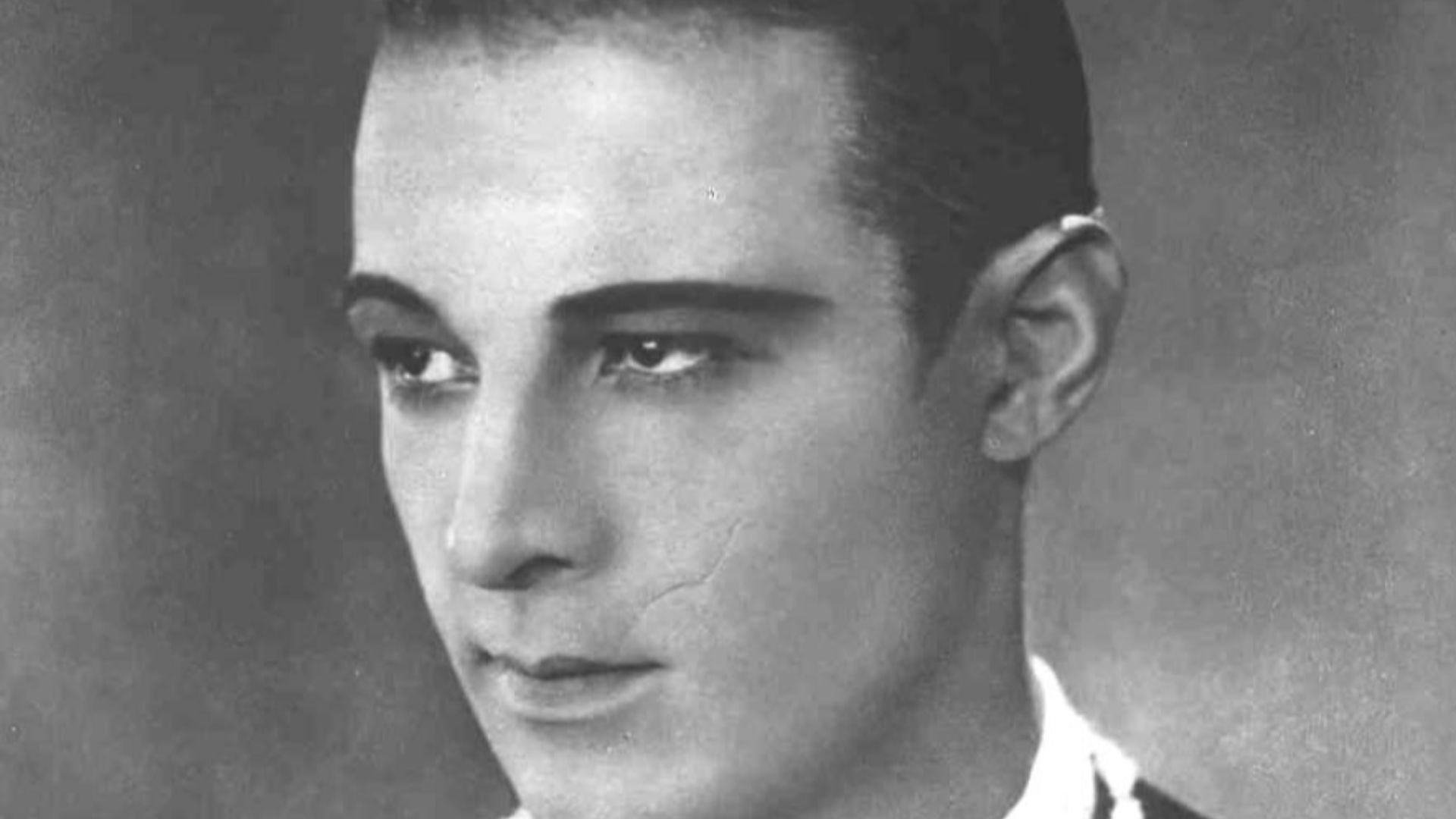 Rudoph Valentino from the film A Sainted Devil (1924).