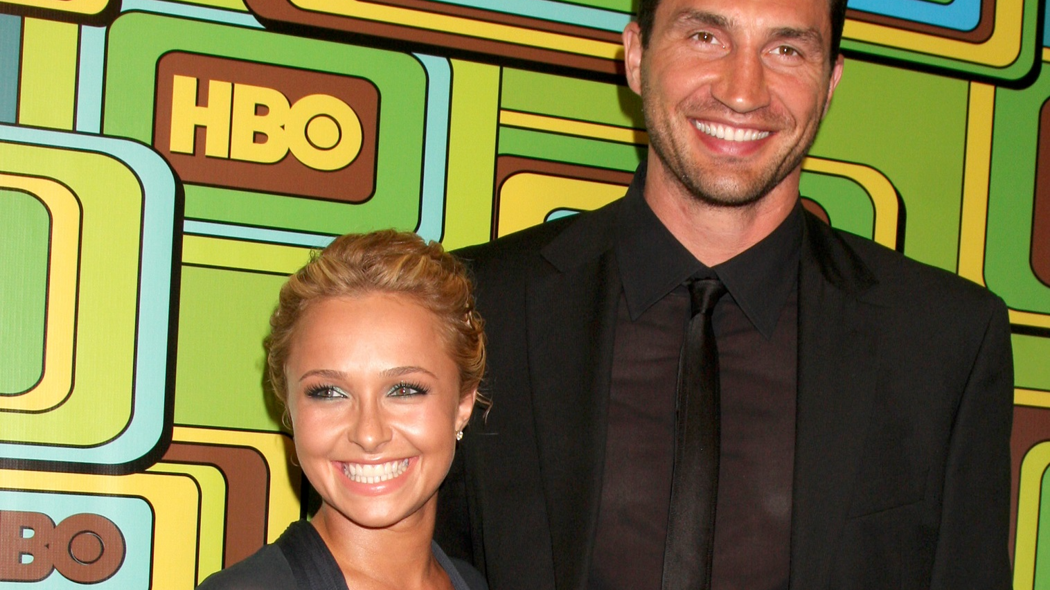 Hayden Panettiere, Wladimir Klitschko arrives at the HBO Golden Globe Party 2011