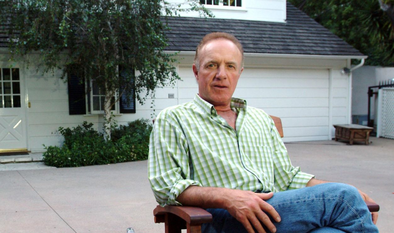 James Caan in his home that he moved into in 1999 with his wife Linda.