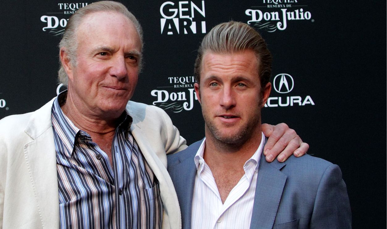 Actors James Caan (L) and Scott Caan attend the 