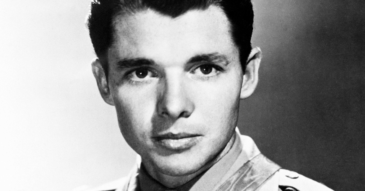 1950-Film star Audie Murphy, World War II's most decorated hero, will train with Texas' famed 36th National Guard Infantry for possible action in Korea.