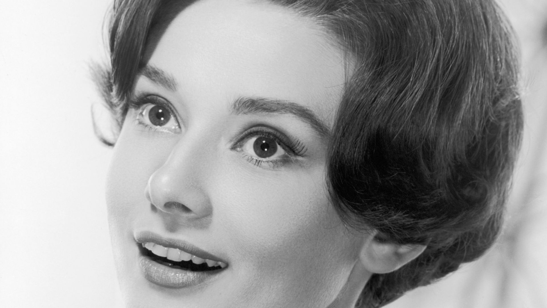 Photo of actress Audrey Hepburn. Note this is a larger copy of the photo. There are no copyright marks on the item.