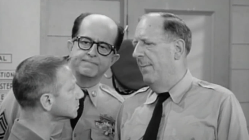 Screenshot of the TV Show The Phil Silvers Show