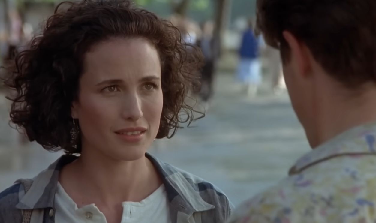 Screenshot from Four Weddings and a Funeral, Rank Film Distributors (1994)