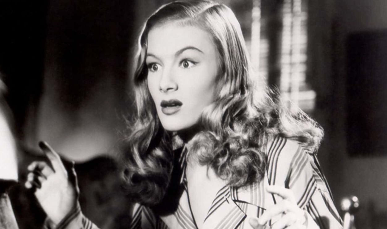 Actress Veronica Lake in a scene from the movie "I Married a Witch"