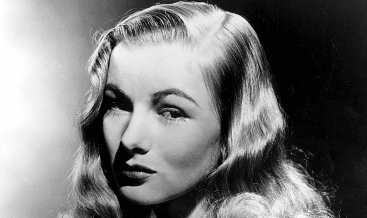 Veronica Lake in fancy top