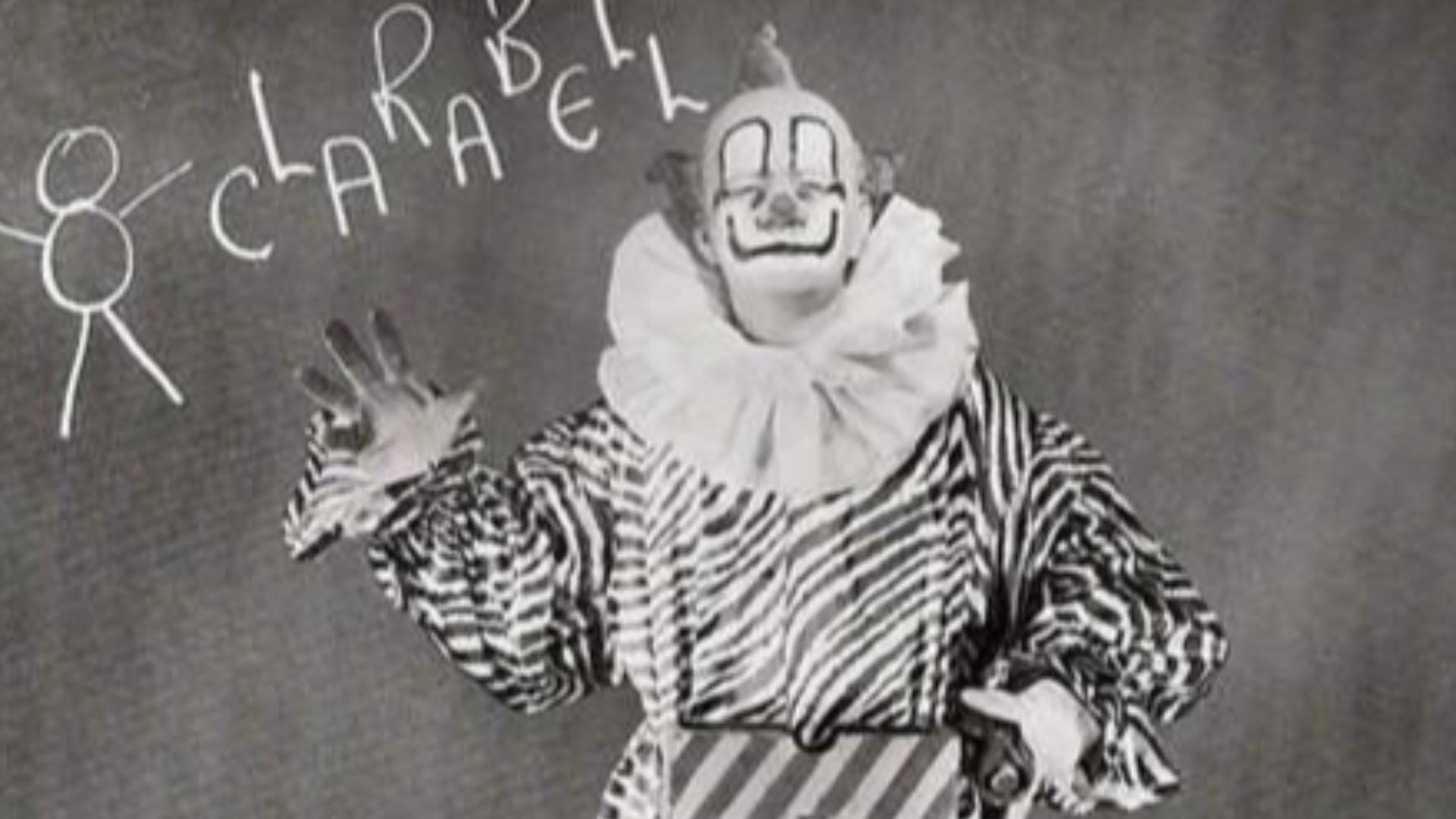 Promotional photo of Clarabelle the Clown from the children's television program Howdy Doody.