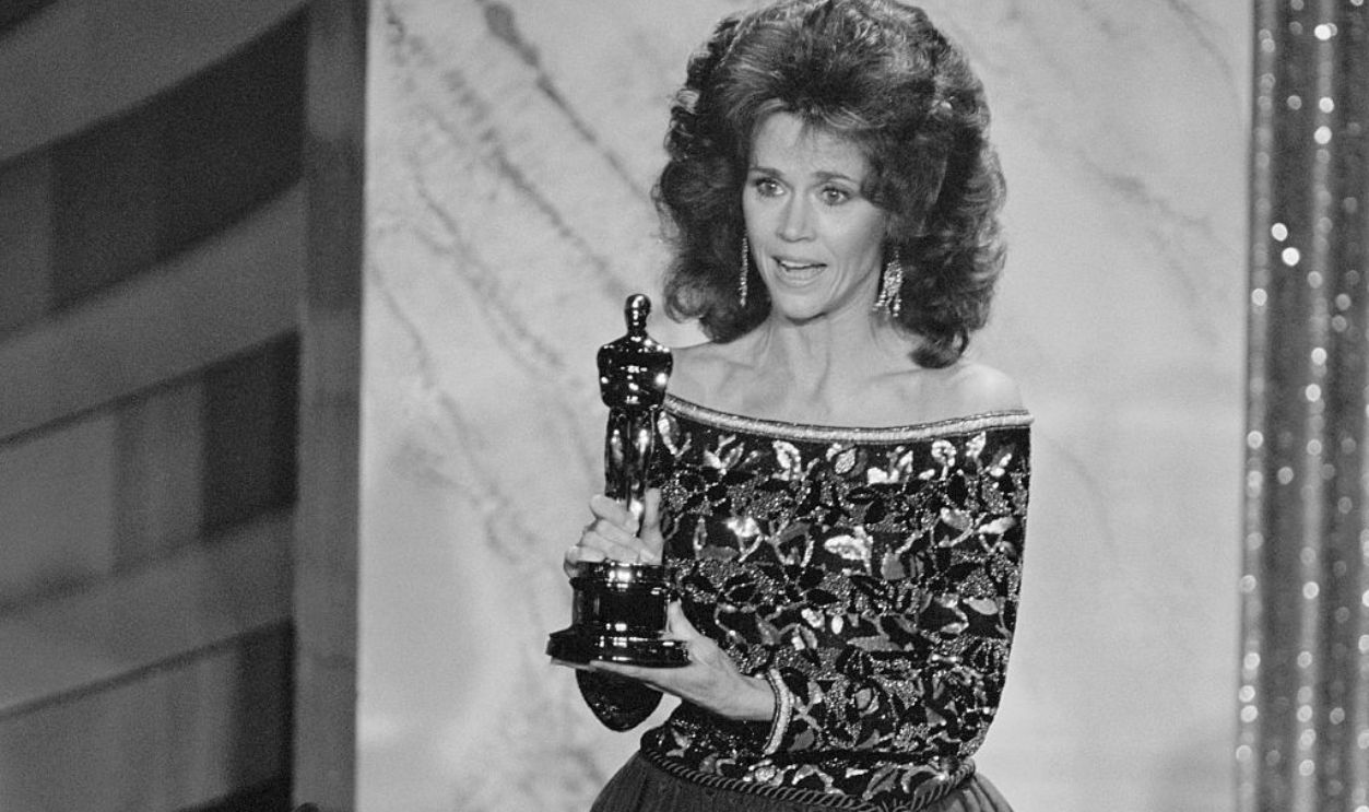 (Original Caption) Hollywood: Actress Jane Fonda says,
