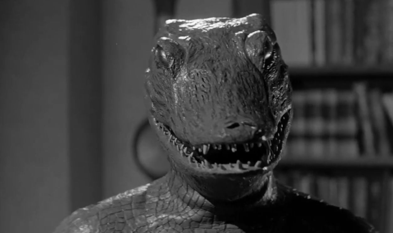 Screenshot from The Alligator People, 20th Century Fox (1959)