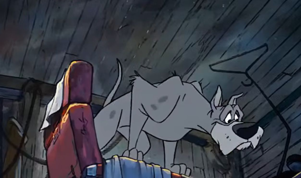 Screenshot from Oliver & Company (1988)
