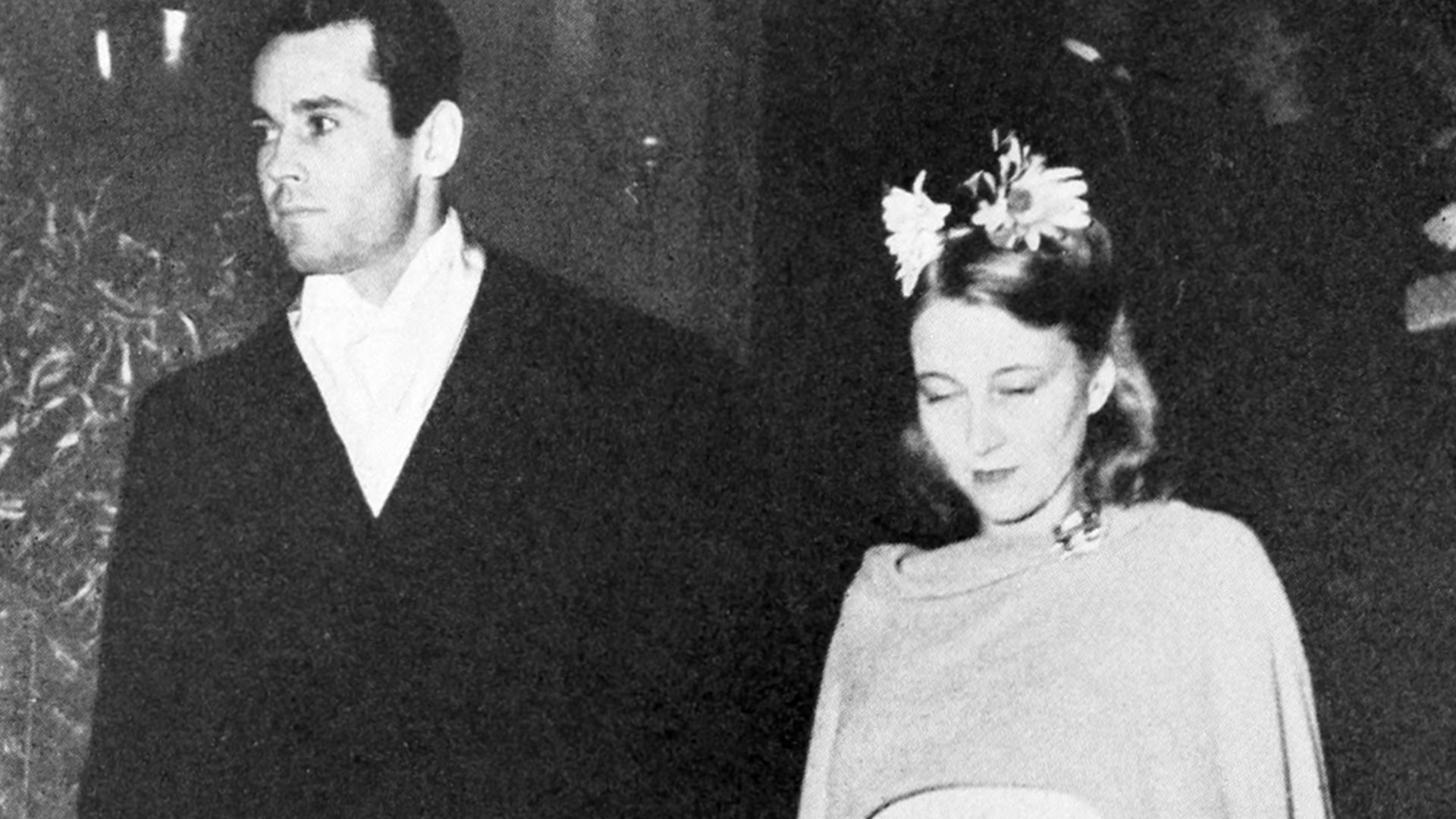 Photograph of Henry Fonda and his wife Frances Ford Seymour, part of the feature
