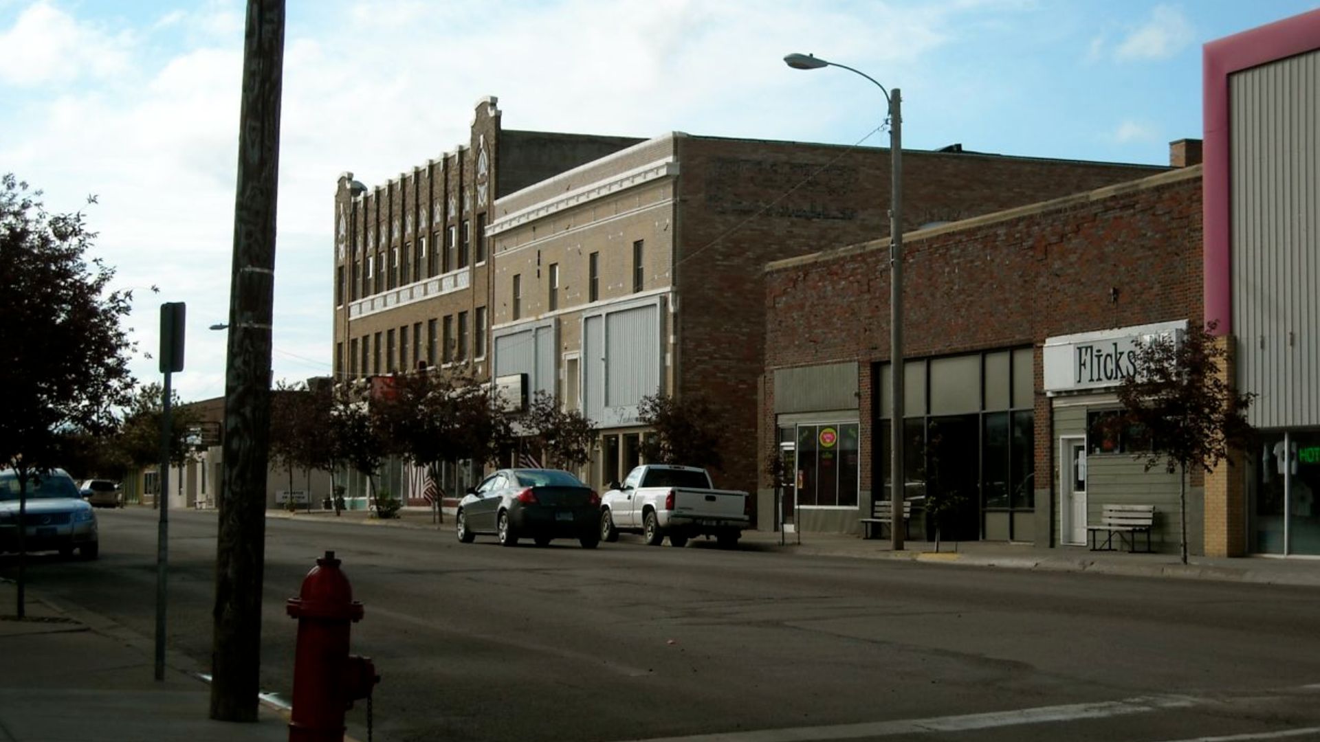 Looking East on 2nd at the corner of 2nd and 6th, June 2012.