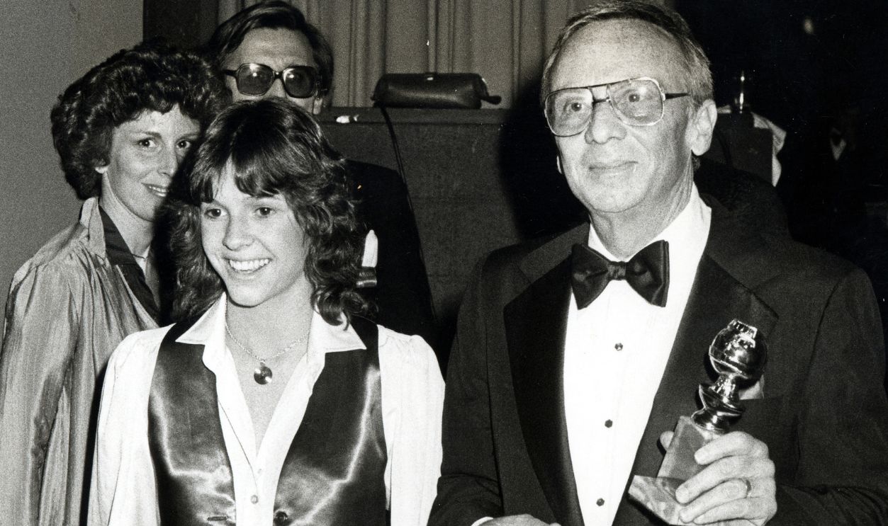Getty Images - 105175717 - Kristy McNichol and Norman Fell during 36th Annual Golden Globe Awards at Beverly Hilton Hotel in Beverly Hills, California, United States.