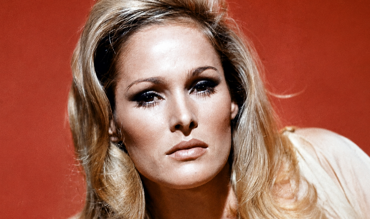 Ursula Andress in publicity portrait, circa 1962