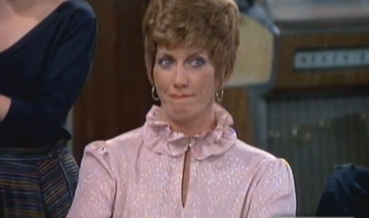 Screenshot from The Bob Newhart Show, CBS (1972–1978)