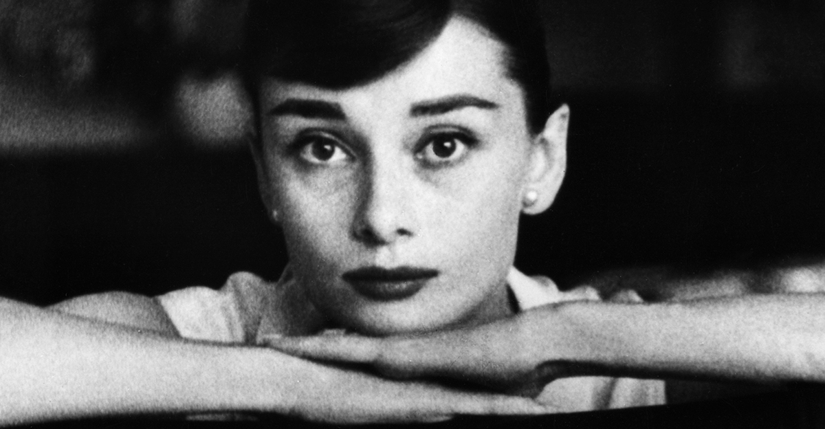  Portrait Of Audrey Hepburn
