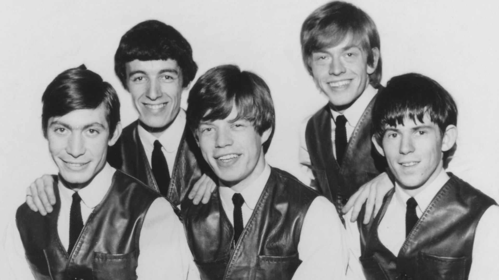 The Rolling Stones in July 1963. From left: Charlie Watts, Bill Wyman, Mick Jagger, Brian Jones, Keith Richards