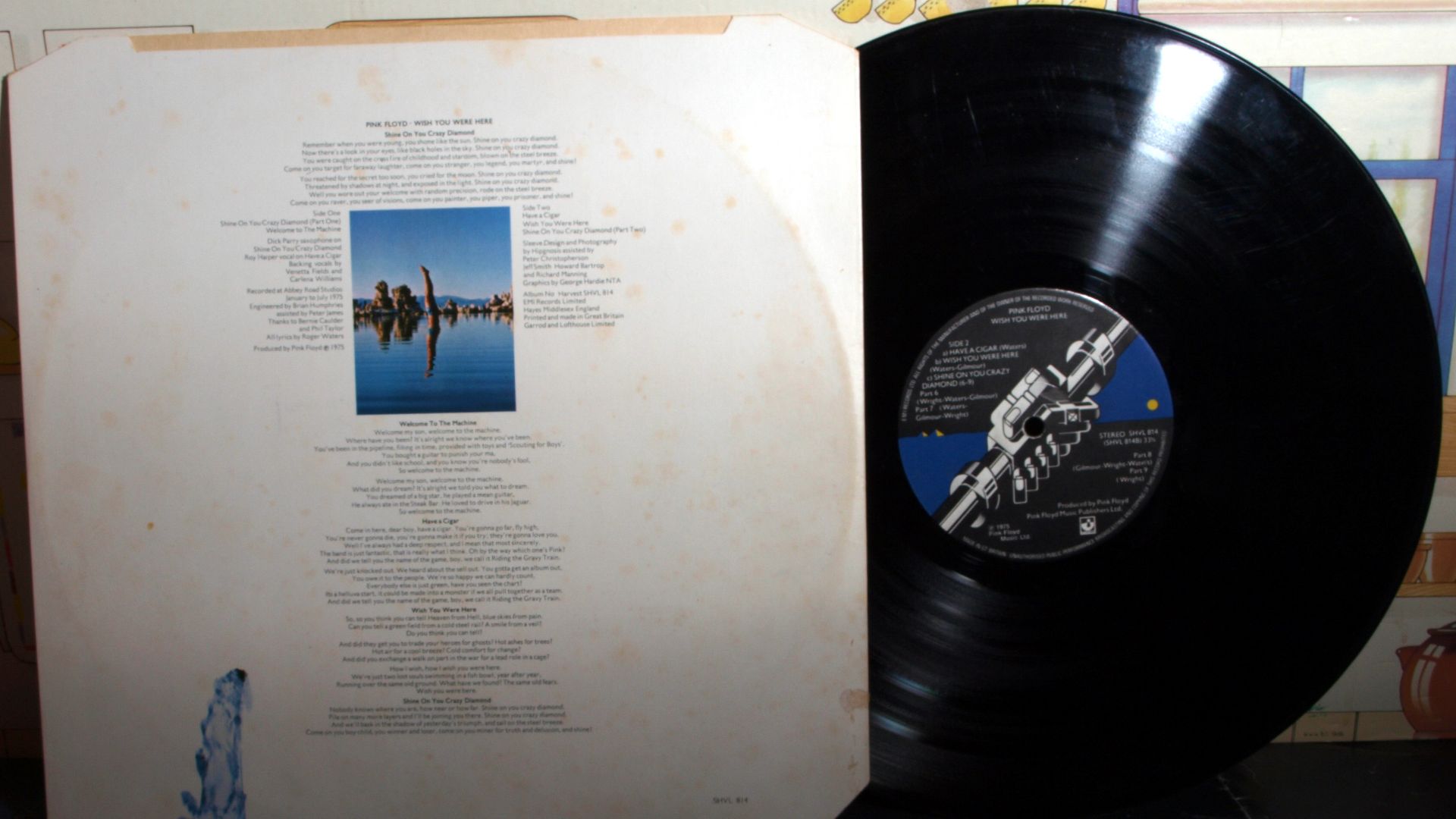 pink floyd, wish you were here,..