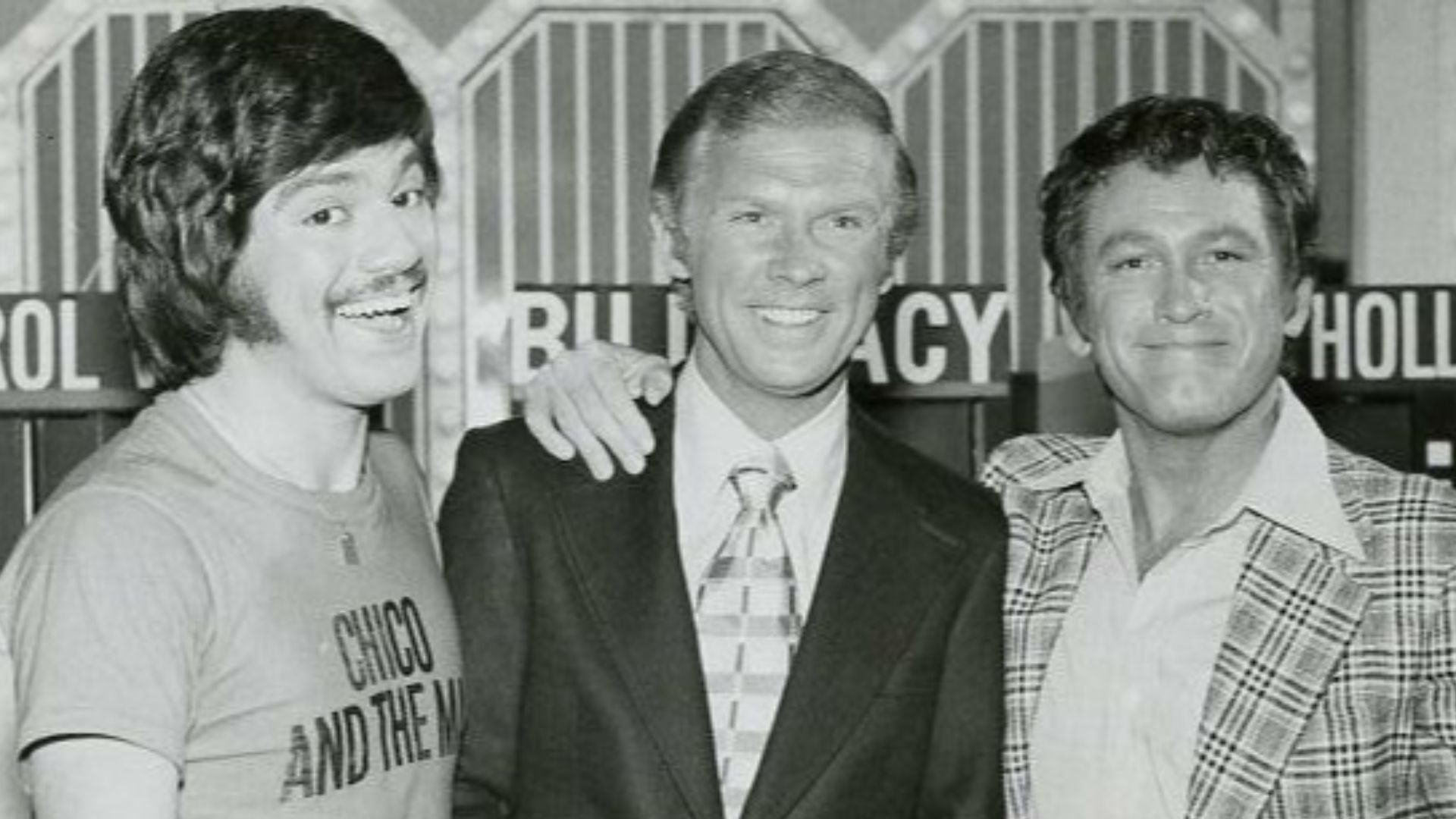 Publicity photo of Earl Holliman, Jim Mckrell, and Freddie Prinz