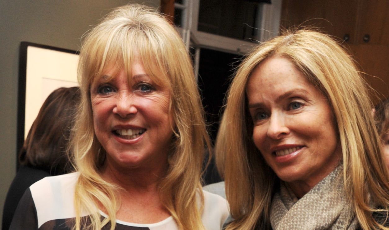 Pattie Boyd (L) and Barbara Bach attend the launch party for Mary McCartney's new book 'Mary McCartney: From Where I Stand' at Michael Hoppen Gallery on October 21, 2010 in London, England.