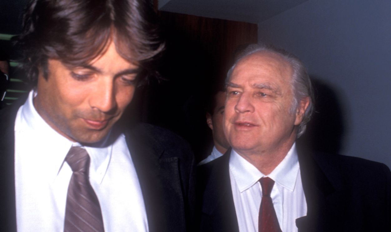 Marlon Brando Press Conference File Photos