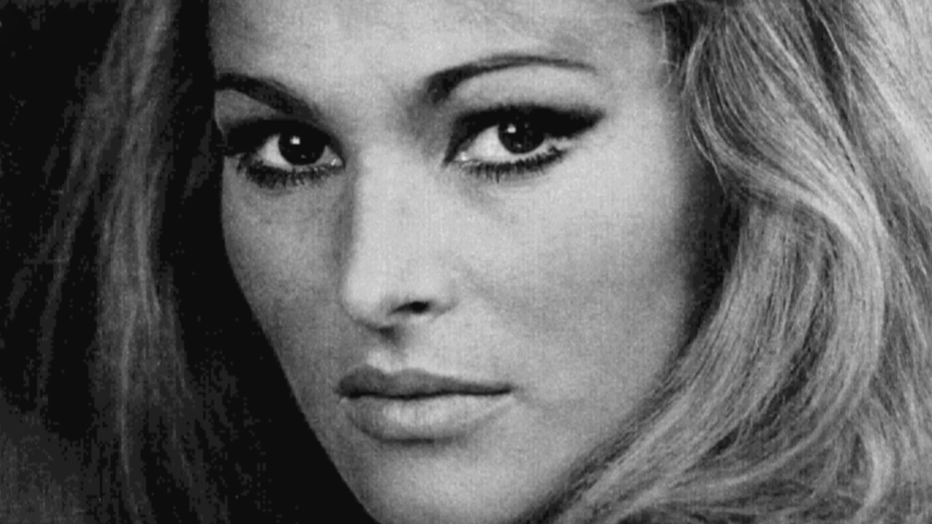 Ursula Andress en 1965, en Italie (Radiocorriere TV)