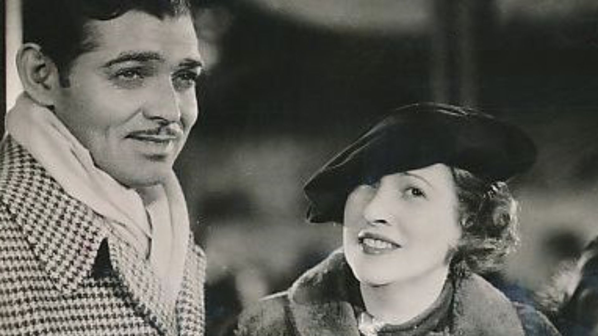 Irving Thalberg with his wife Norma Shearer and Mr. Mrs. Clark Gable at the screening of the MGM production David Copperfield.