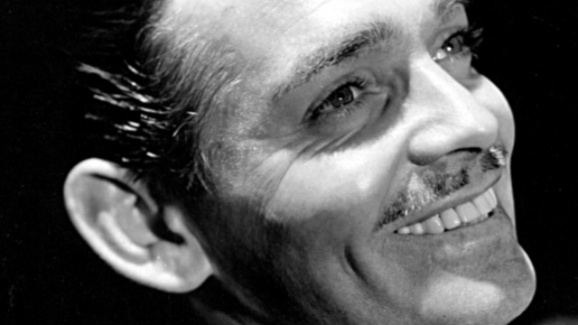 Publicity still of Clark Gable. Gable was a contract player at MGM in 1938.