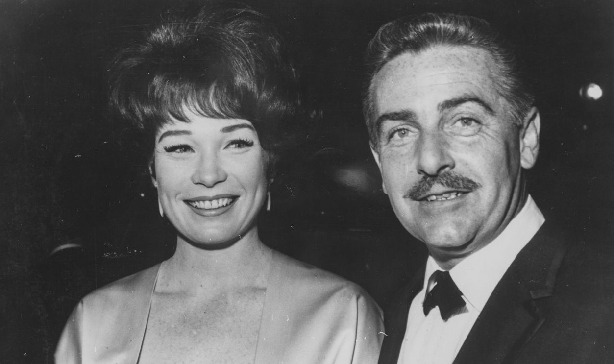 Actress Shirley MacLaine and her husband Steve Parker pictured at a Hollywood party, November 4th 1964. 