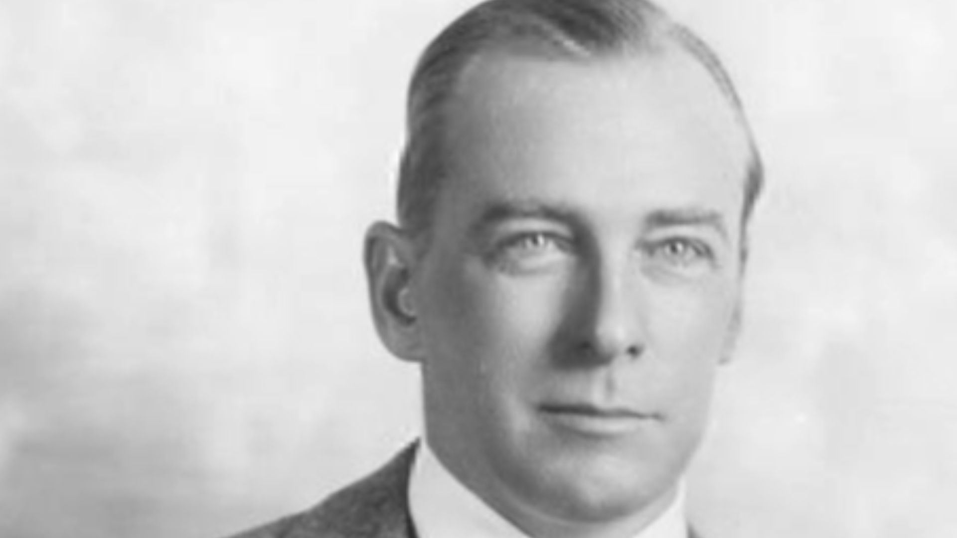 Broadway producer George Abbott, cropped from a photograph of Abbott and Philip Dunning
