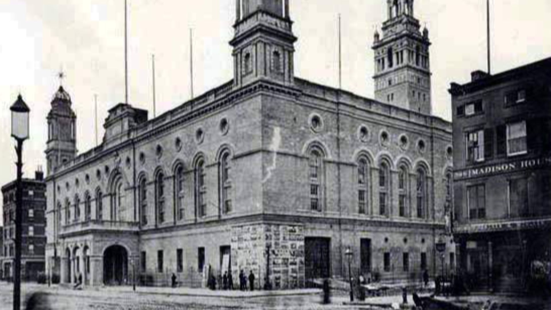 Madison Square Garden (built 1890), near Madison Square in Manhattan, New York City