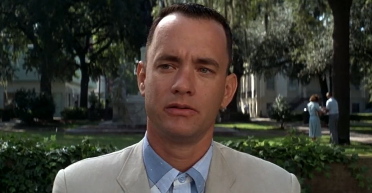 Screenshot from Forrest Gump, Amazon Prime Video