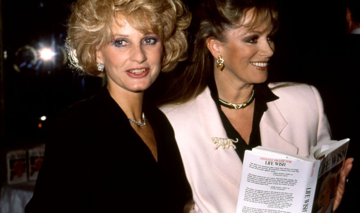  Jill Ireland And Jackie Collins Portrait
