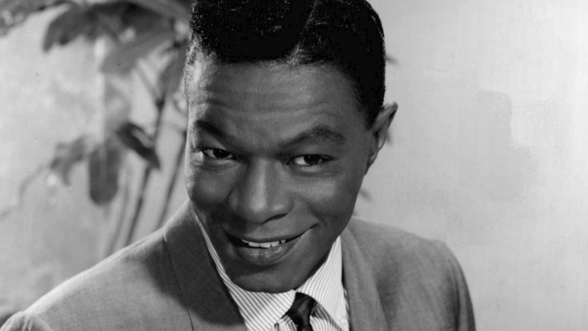 Photo of Nat King Cole publicizing an appearance on The Jack Paar Show.