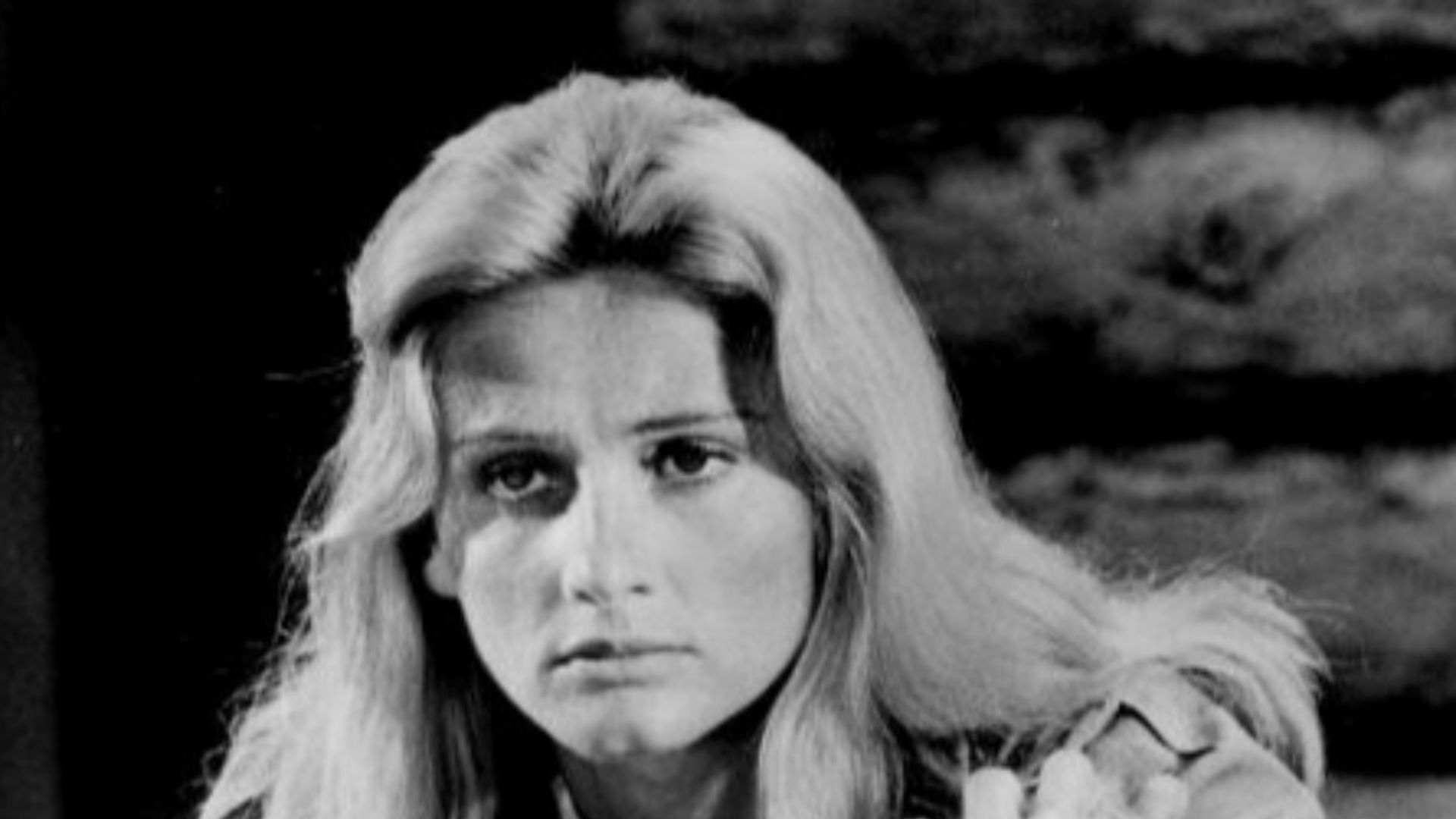 Photo of Jill Ireland as Marion Starett and Christopher Shea as her son, Joey, from the short lived television series Shane.