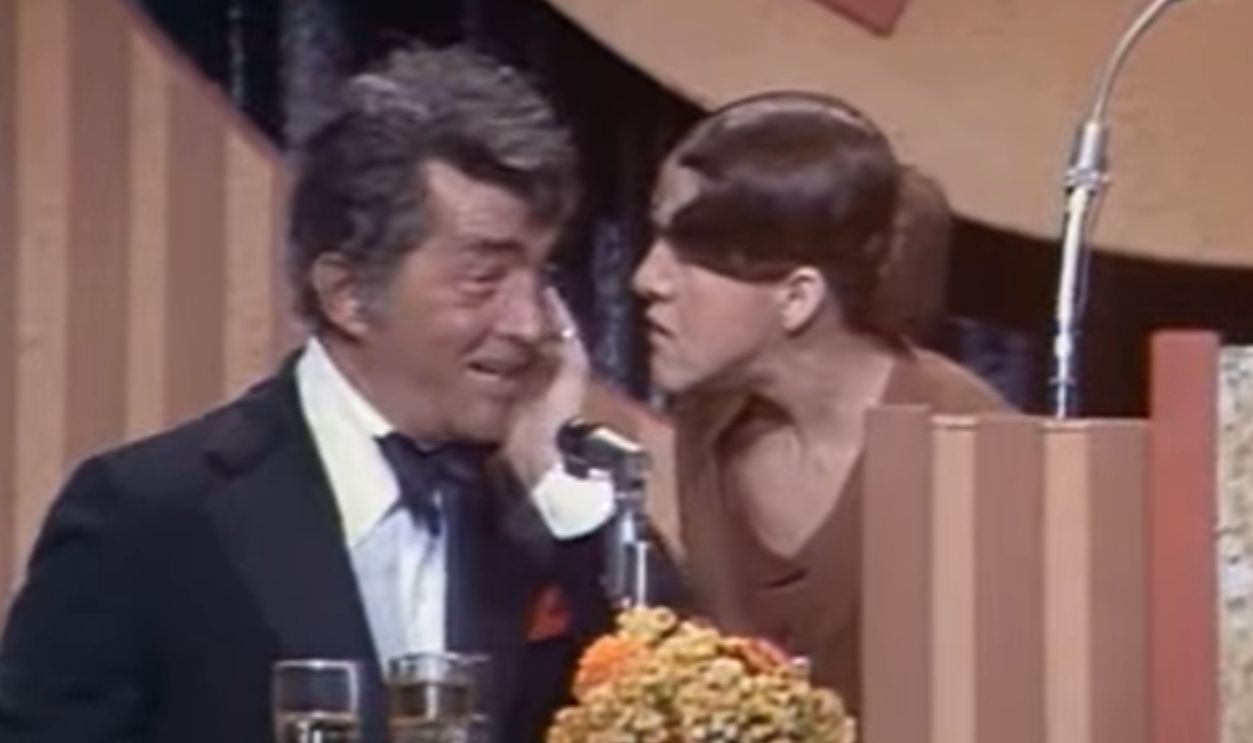 Screenshot from Ruth Buzzi Roasts Dean Martin and Jimmy Stewart (1970s)