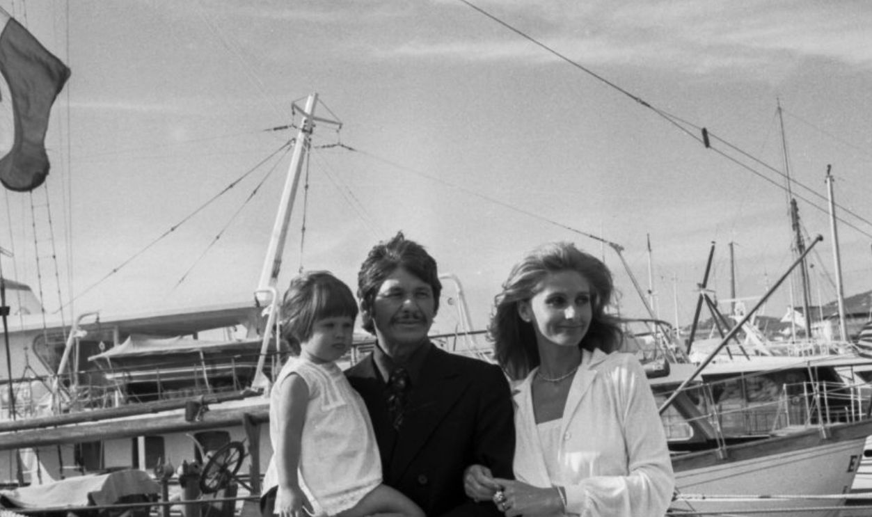 Charles Bronson et Jill Ireland à Cannes en 1973