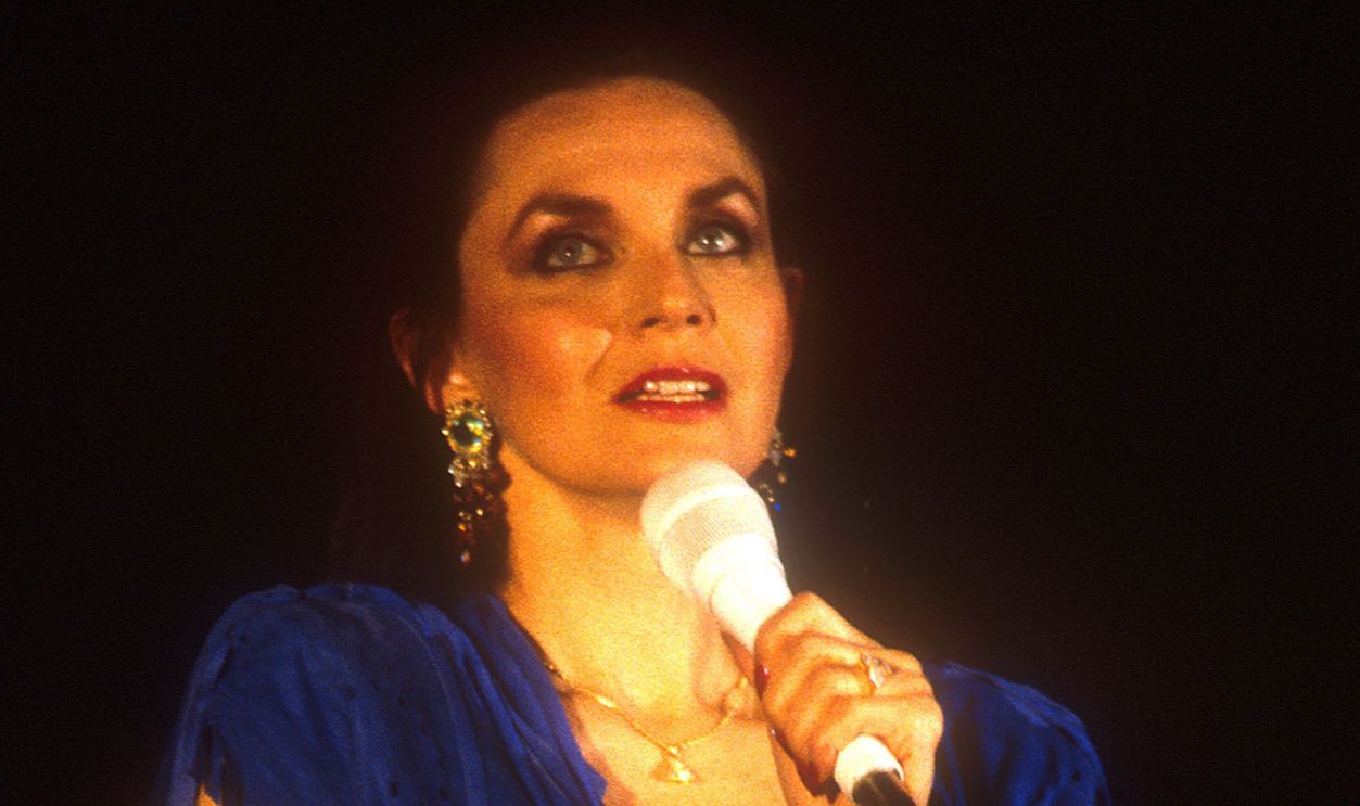 Crystal Gayle during Crystal Gayle in Concert 1994 at The Rose Bowl in Pasadena, California, United States