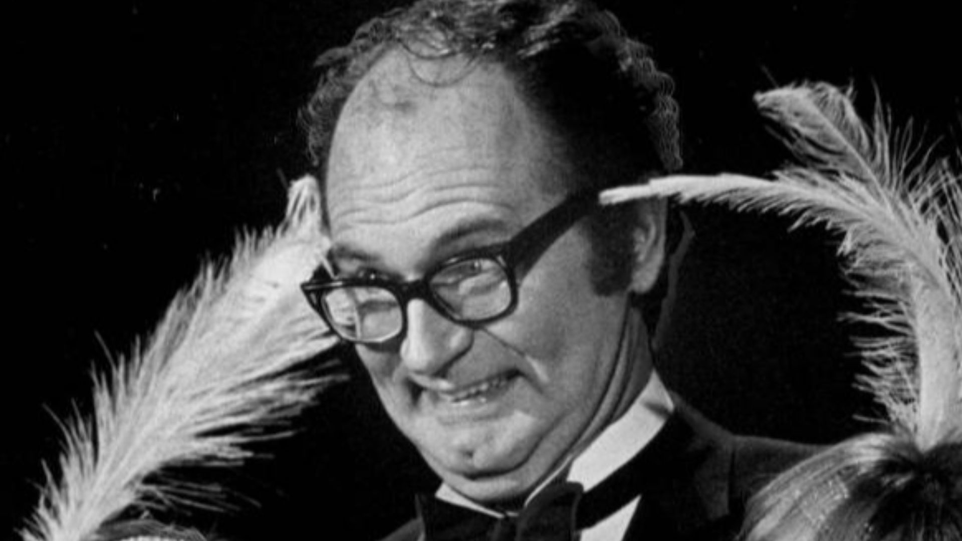 Publicity photo of American entertainer, Charles Nelson Reilly and two of the