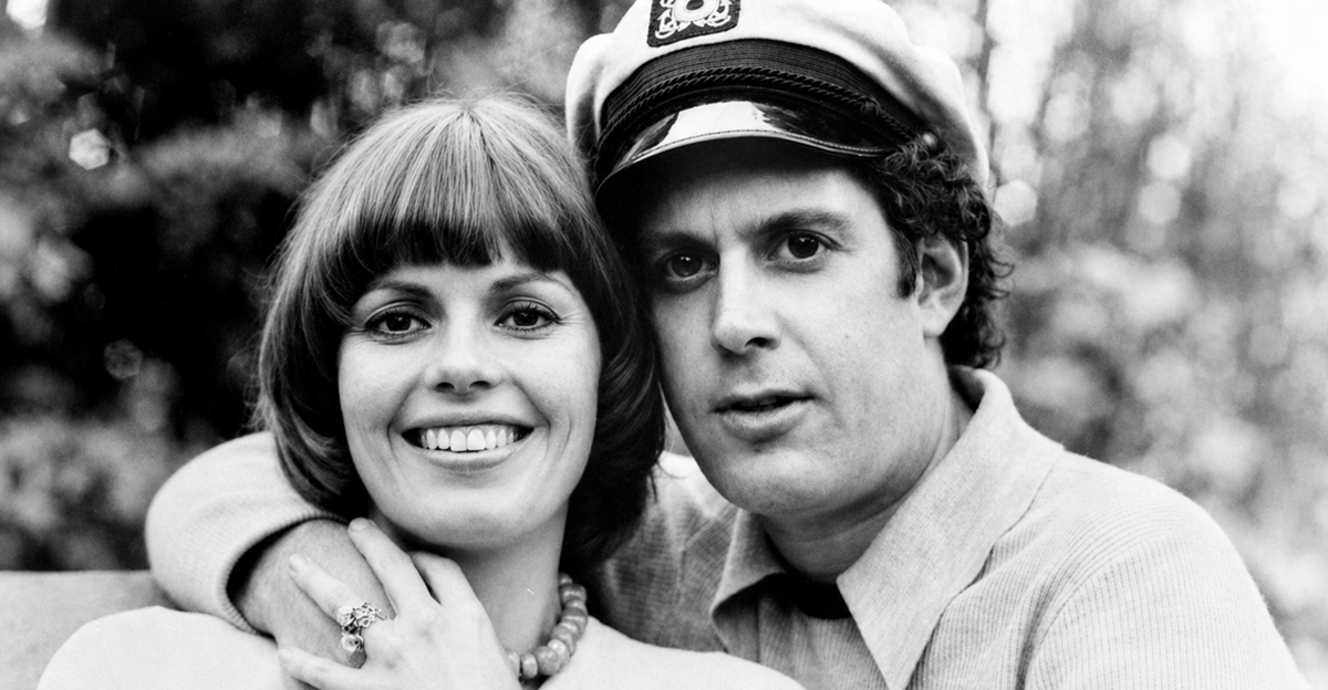 Daryl Dragon and his wife Toni Tennille of the group 