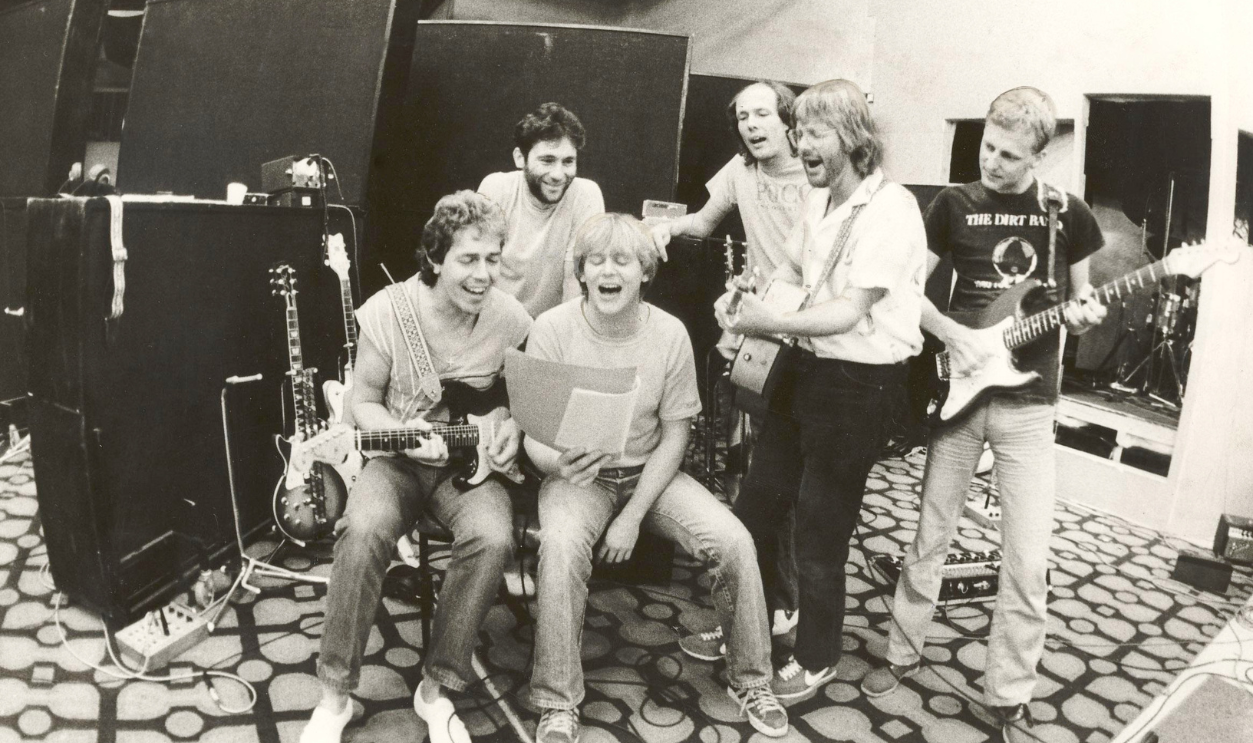 John Farnham with the Little River Band, 18 February 1982. THE AGE Picture by S