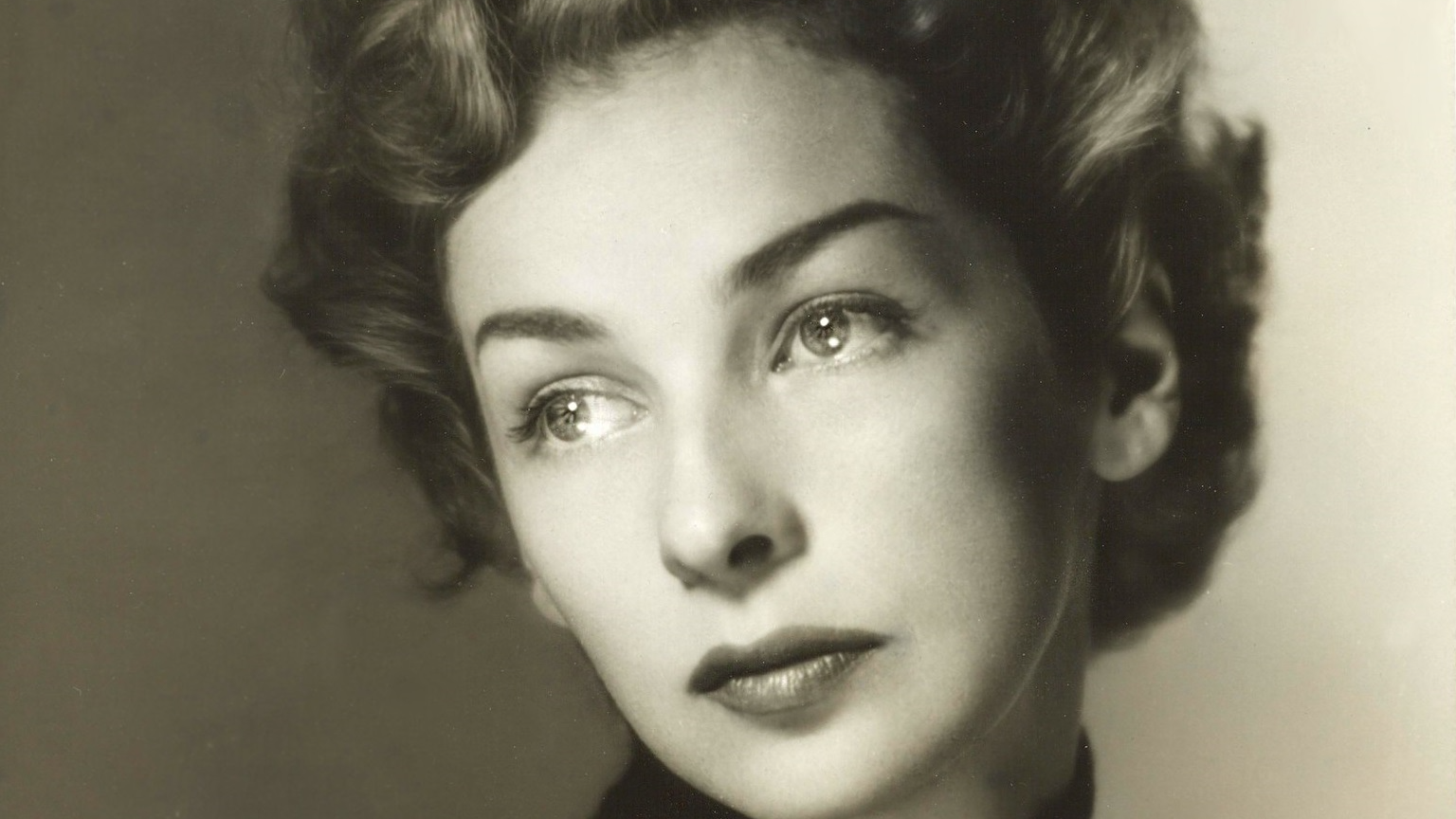 Portrait of Felicia Montealegre Bernstein, publicity photo. - 1957