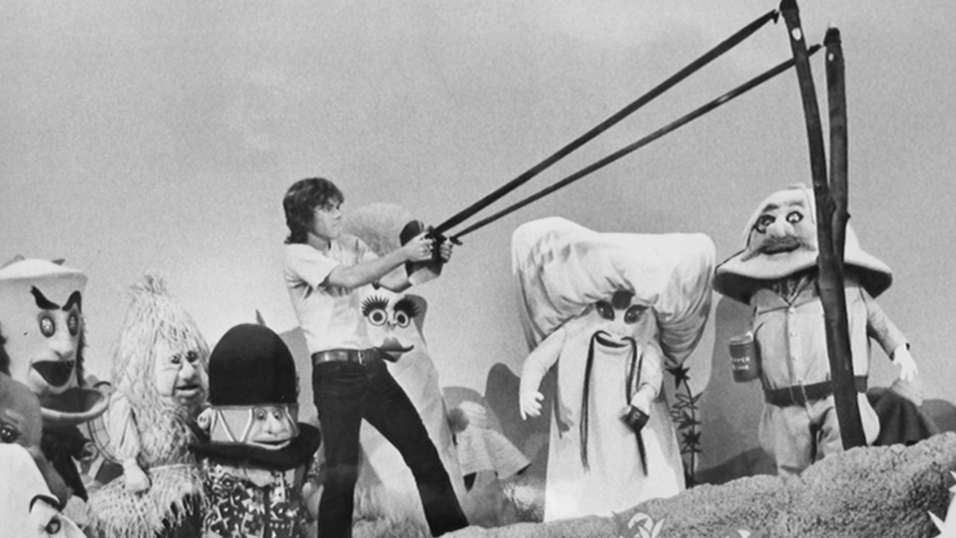 Publicity photo of teen actor Butch Patrick promoting the September 11, 1971 premiere of the ABC television series Lidsville.