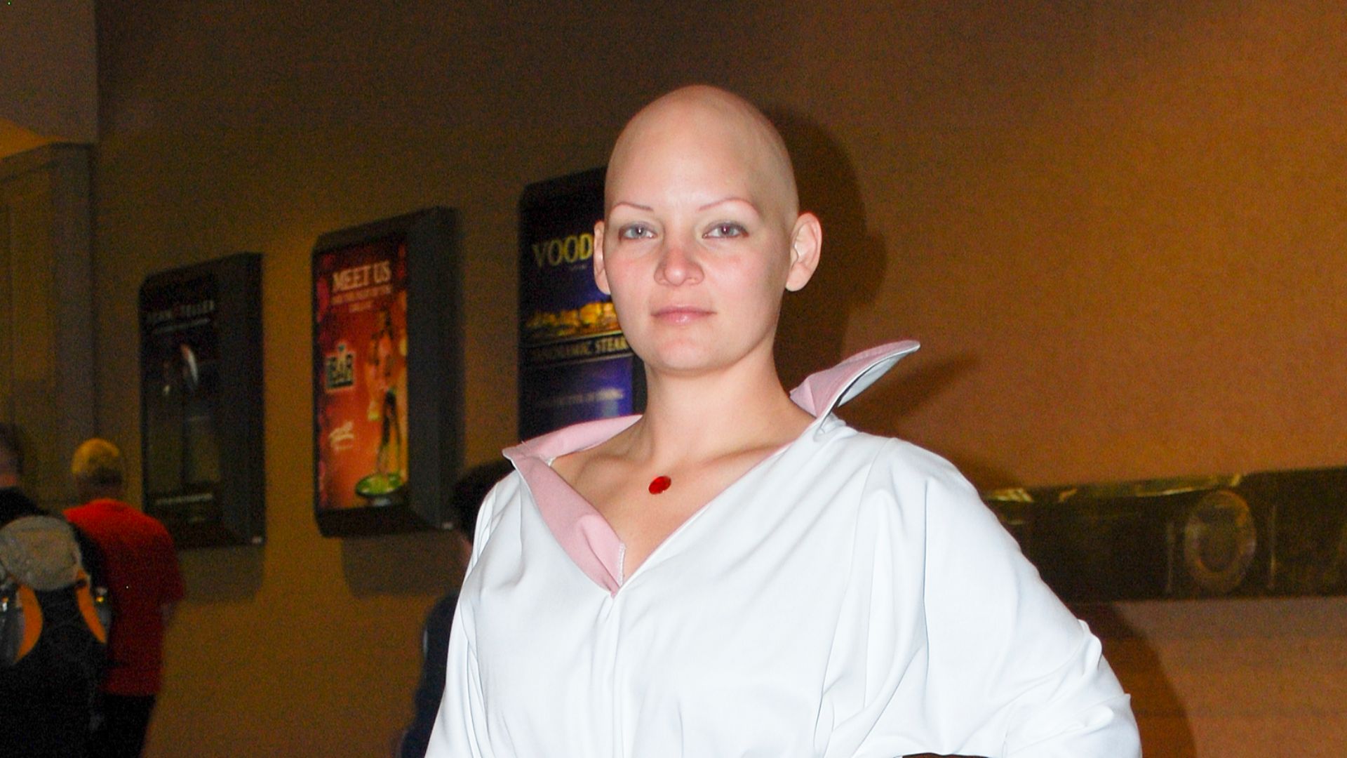Trekkie as Persis Khambatta as Ilia, the Deltan navigator of the Enterprise. Khambatta was originally cast in the role when The Motion Picture was a television pilot. She took the role even after Roddenberry warned her that she would have to shave her hea
