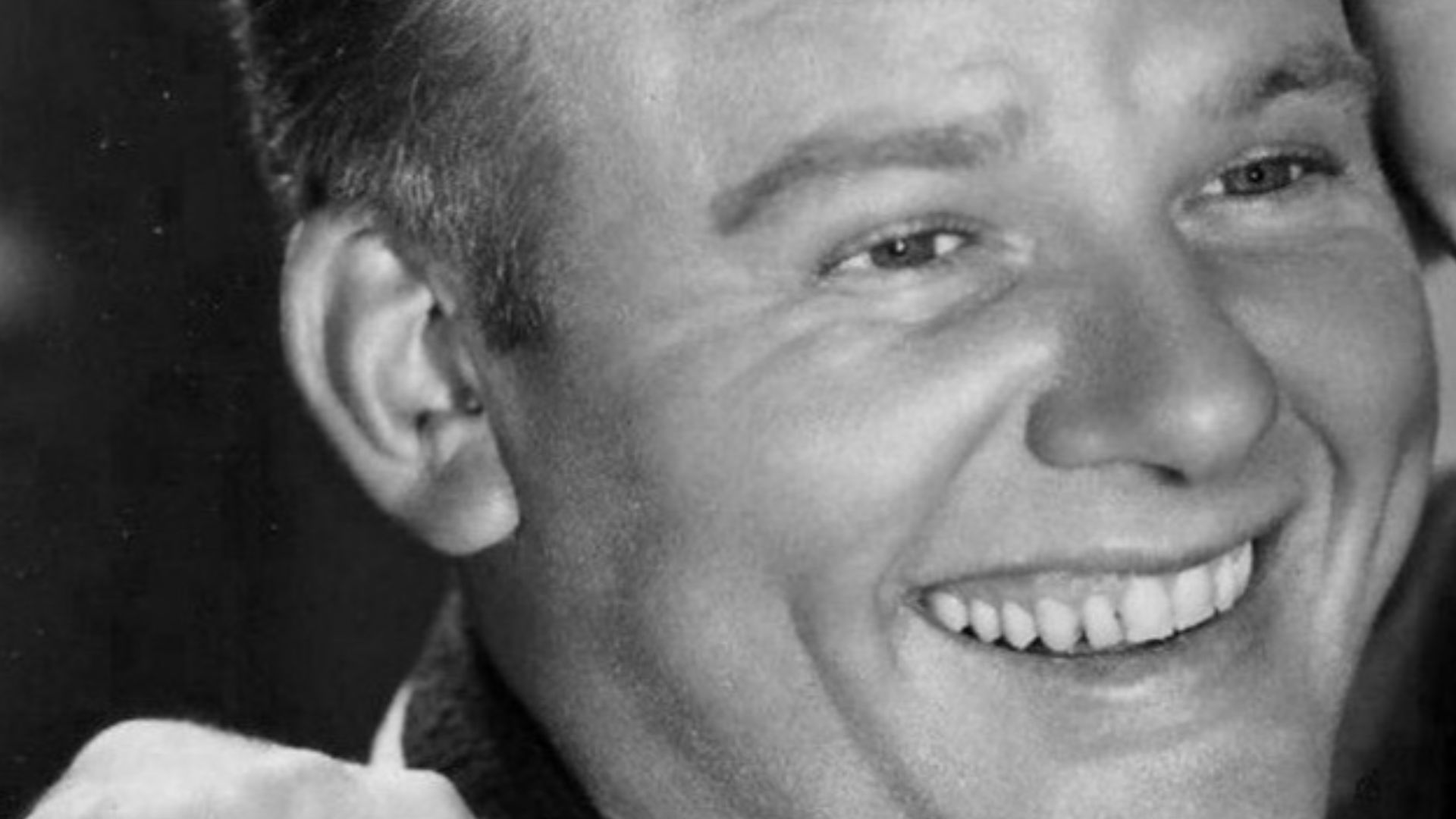 Photo of Alan Hale, Jr. and Randy Stuart from the television drama series Biff Baker, U.S.A..