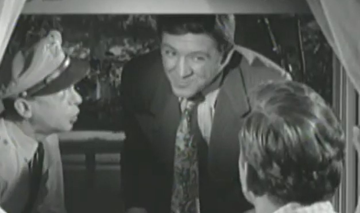 Screenshot from The Andy Griffith Show, CBS (1960–1968)