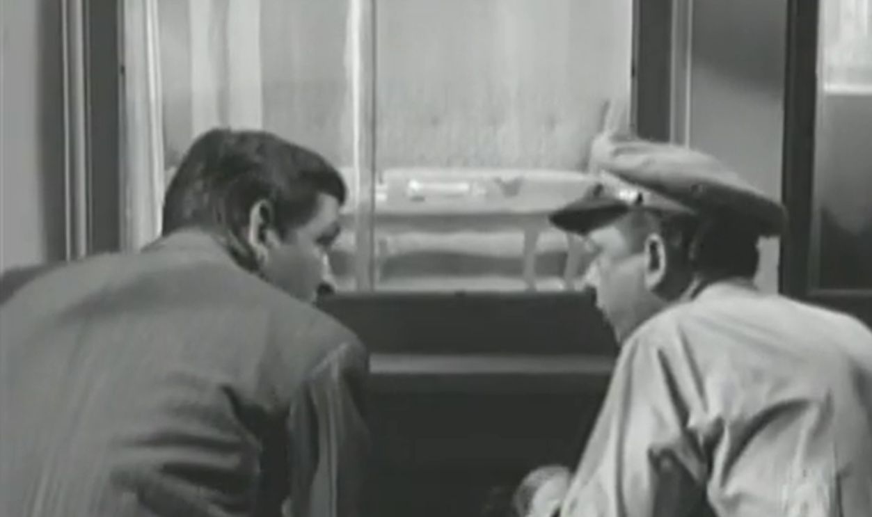 Screenshot from The Andy Griffith Show, CBS (1960–1968)