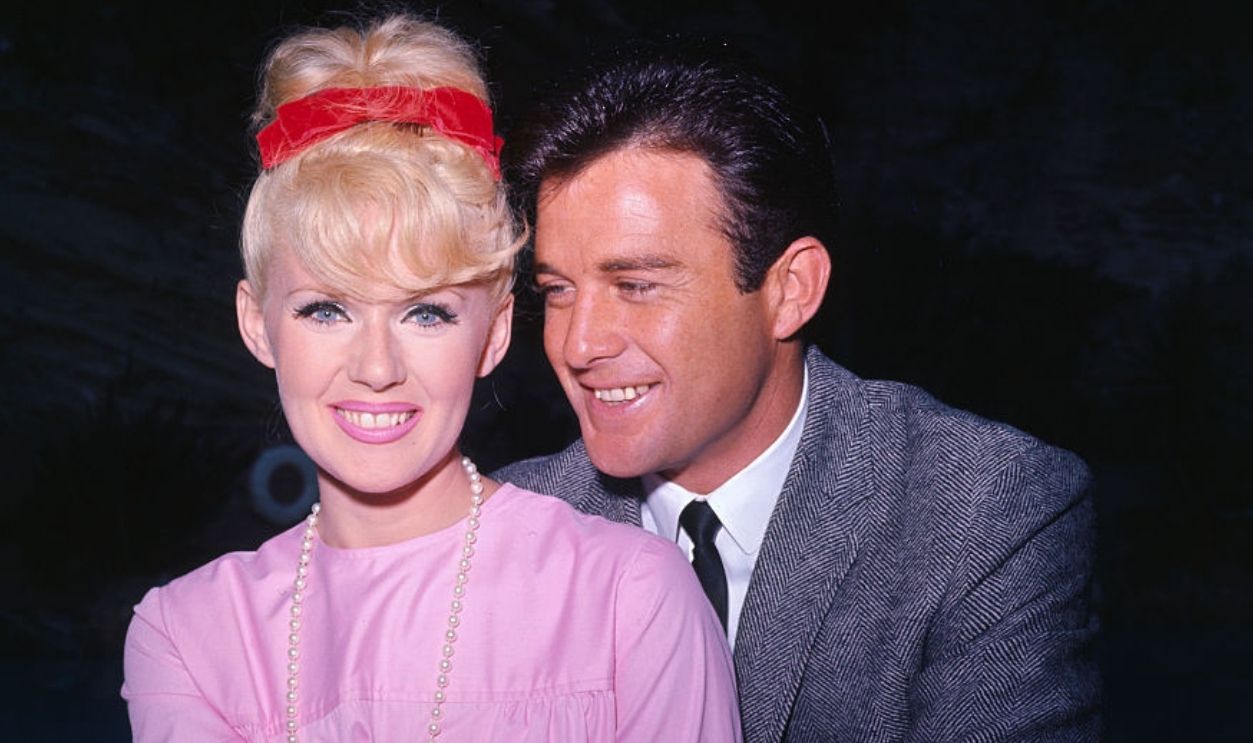Portrait of Connie Stevens and James Stacey