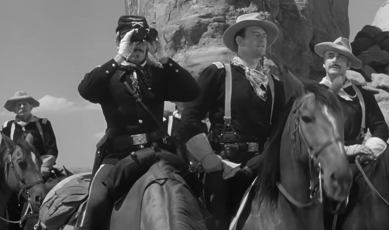 Screenshot from Fort Apache, RKO Radio Pictures (1948)