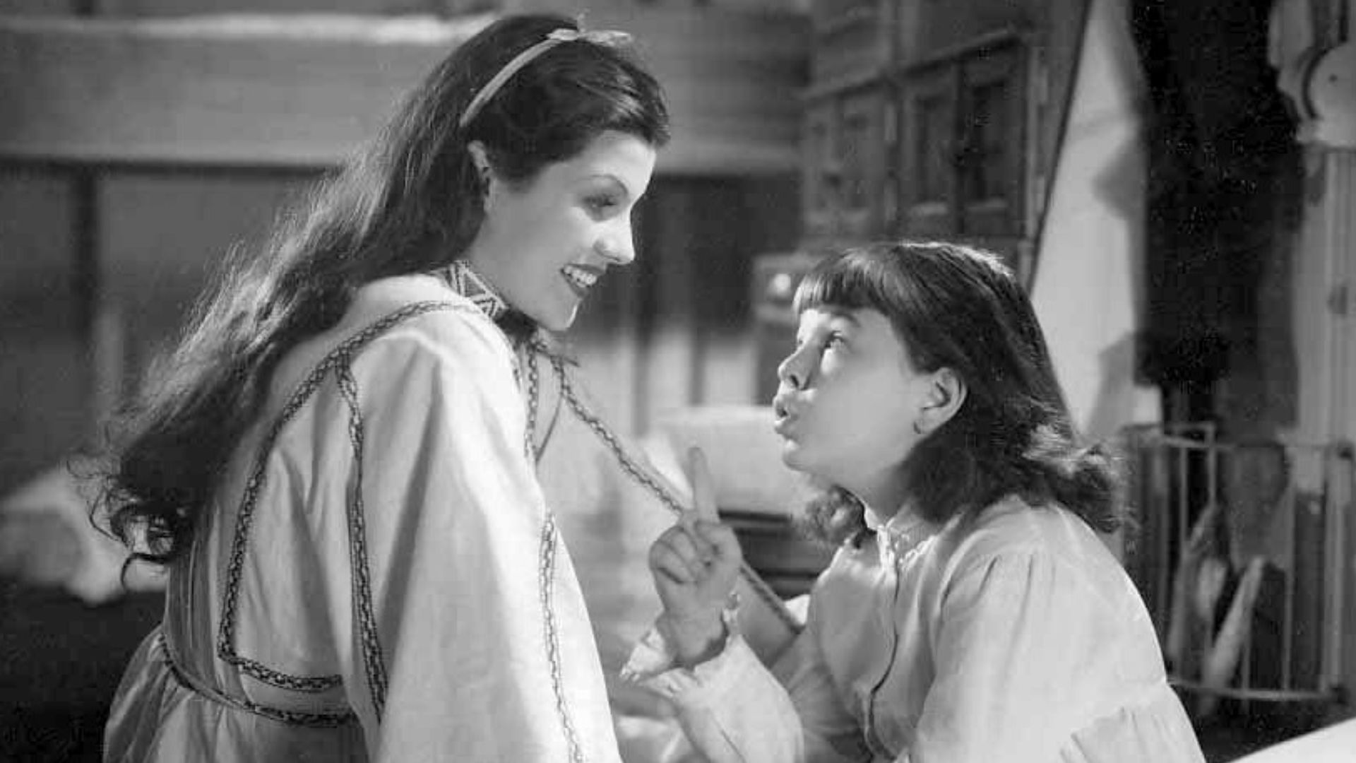 Photograph of Rita Hayworth and Jane Withers in Paddy O'Day